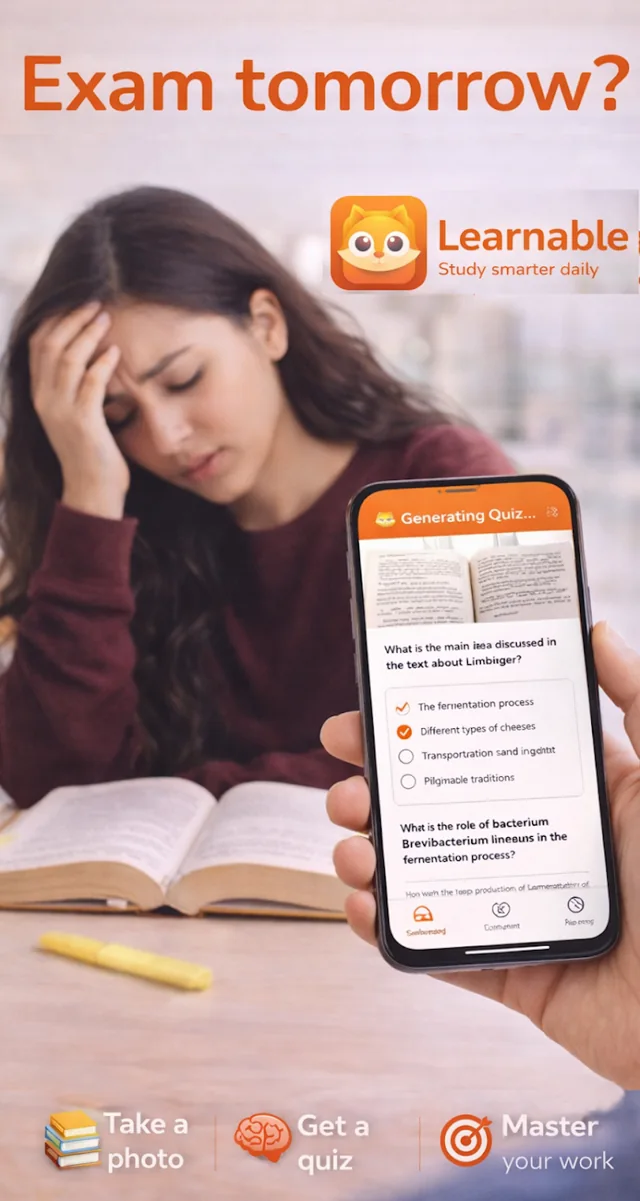 Learnable Google Play study features preview