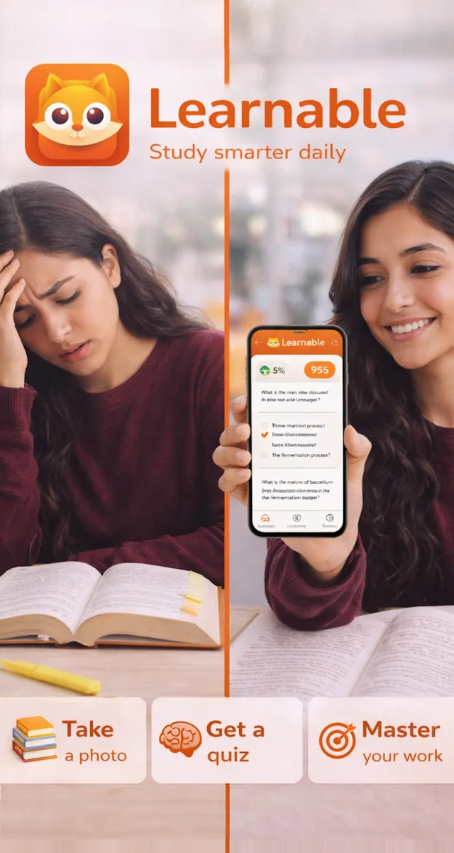 Learnable Google Play revision preview