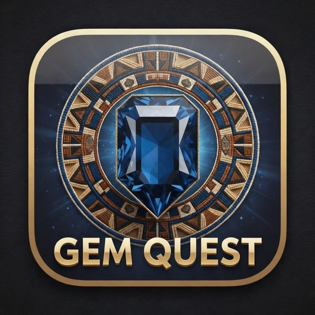 Gem Quest logo